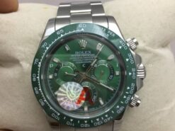 Rolex Daytona Replica 116500 Quadrante Verde Ghiera in Ceramica