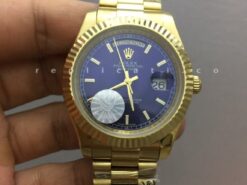 Rolex Day Date President Oro Replica Quadrante Blu
